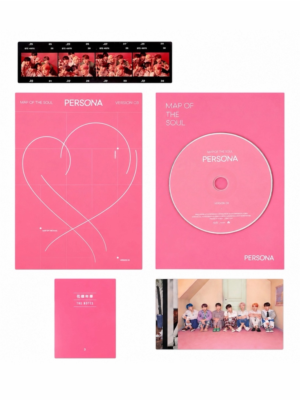 BTS PERSONA MAP OF THE SOUL: VERSION 3 - PRE-OWNED